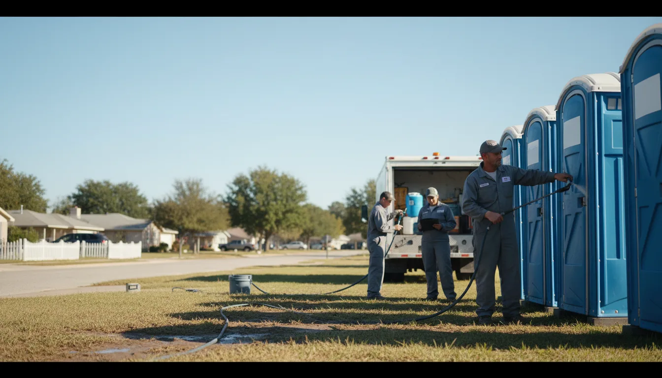 Long-Term Portable Toilet Rental in Comins, MI near me